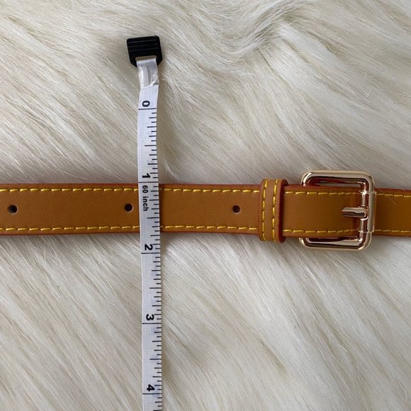 Medium Width Vachetta Leather Strap Replacement - Picture 4 of 6